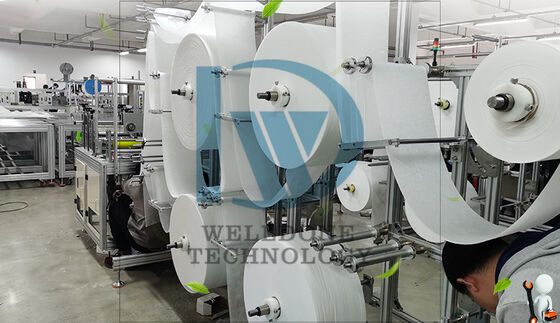 FFP3 FFP2 N95 صناعة جسم قناع الوجه 15.5 كيلو واط معدات مساعدة