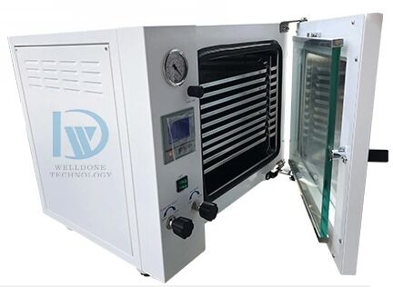 مجفف الفراغ المختبري التلقائي مع التحكم في درجة الحرارة 30 ~ 300 درجة مئوية وضمان لمدة عامين لمستوى عال من السلامة