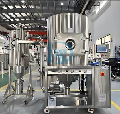 مجفف رذاذ صناعي كامل من الفولاذ المقاوم للصدأ لمسحوق الهيموجلوبين لعلف الحيوانات