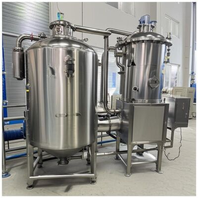 مستوى الصيدليات ومجفف رذاذ مصنوع من الفولاذ المقاوم للصدأ للمسحوق