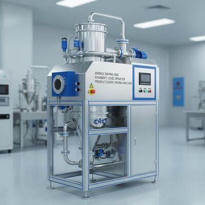 توفير الطاقة ومصنعي آلة تجفيف الرذاذ على مستوى الصيدلة