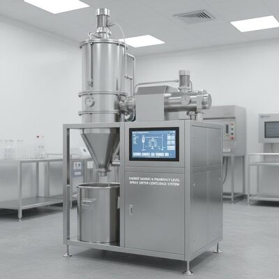 توفير الطاقة ومصنعي آلة تجفيف الرذاذ على مستوى الصيدلة