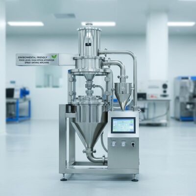 آلة التجفيف بالرذاذ عالية السرعة صديقة للبيئة ومستوى الغذاء