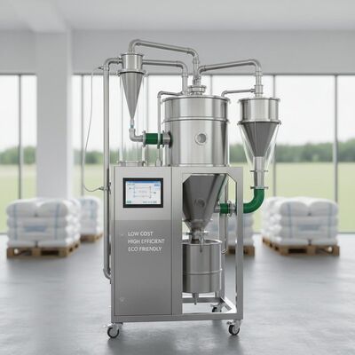 في آلة تجفيف الرذاذ الصديقة للبيئة منخفضة التكلفة وعالية الكفاءة للراتنج البلاستيكي