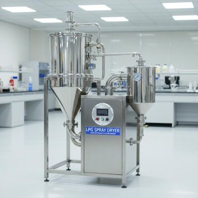 آلة تجفيف رذاذ صغيرة بغاز البترول المسال عالية الكفاءة ومخصصة حسب الطلب