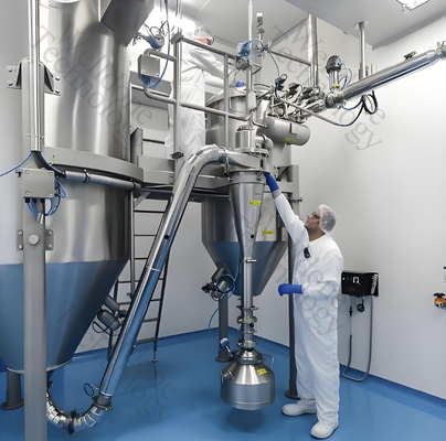 Food Level Customized Made Spray Dryer with 70% Drying Efficiency for Instant Coffee and Milk Powder