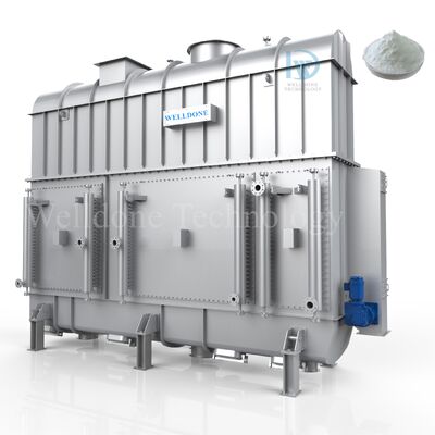 مجفف السرير المميع الهزاز المستمر الأوتوماتيكي