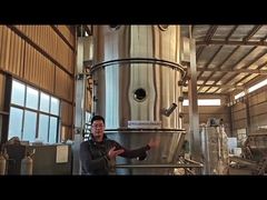 SUS304 المواد الصناعية سائل سرير المجفف مقاومة الانفجار 50 / 60 هرتز